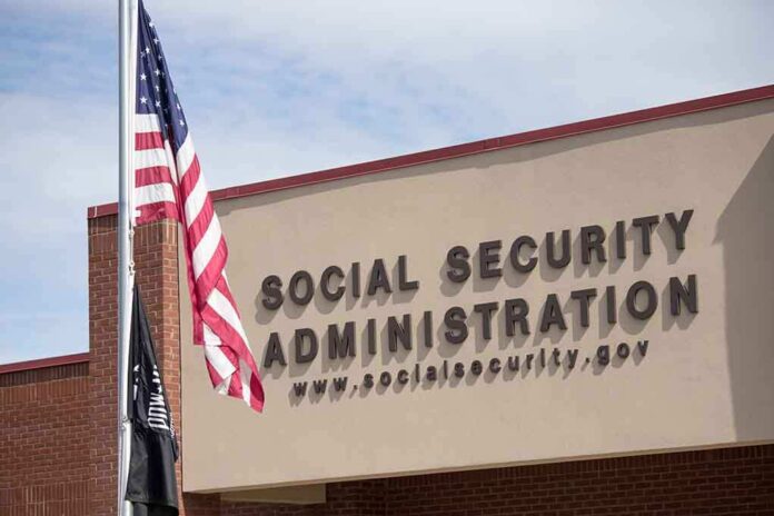 1332438944 featured image Social Security Administration building with American flag outside.