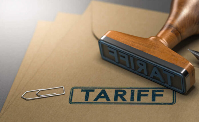 shutterstock_1129996706.jpg featured image Folders with the word tariff stamped