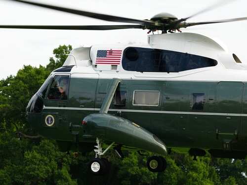 Marine One helicopter