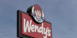 Wendy's restaurant sign featuring the brand logo
