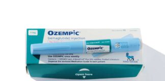 Ozempic injection pen and packaging for diabetes treatment