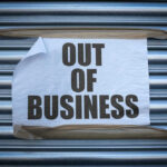 Pizza Chain BOMBSHELL — 300 Locations Shutting Out of Business sign on closed store shutters.