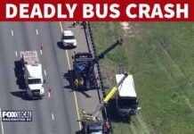 5 dead, 34 injured in I-95 bus crash, NTSB investigating