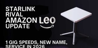 Amazon Leo Update: Starlink Rival Gets a New Name, Shows Off 1 Gig Speeds, Dish Models Revealed