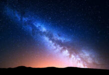 Webb Camera Finds Planet Nobody Saw Starry night sky with Milky Way galaxy visible