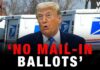 USPS to stop delivering mail in ballots in states that don’t hand over their voter rolls