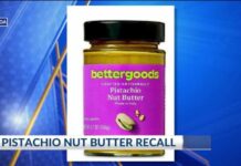 Salmonella worries prompt recall for pistachio nut butter sold at Walmart