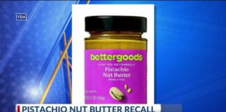 Salmonella worries prompt recall for pistachio nut butter sold at Walmart