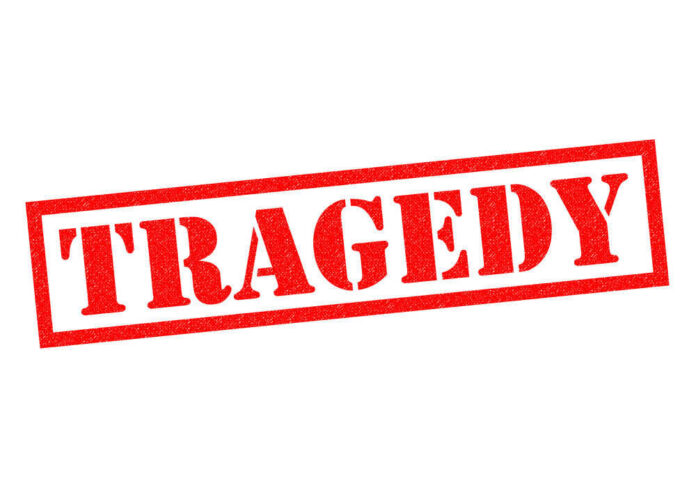 shutterstock_369304193 Red tragedy stamp on white background