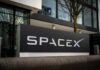 Shock Move: SpaceX Eyes Phone Dominance SpaceX sign outside a modern office building